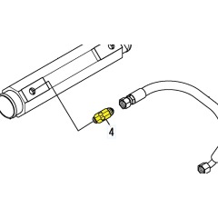 Yanmar - Fitting, Elbow - KMH - 177524-04850